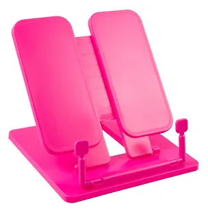 Подставка для книг пластик, розовая, GoodMark 3102903