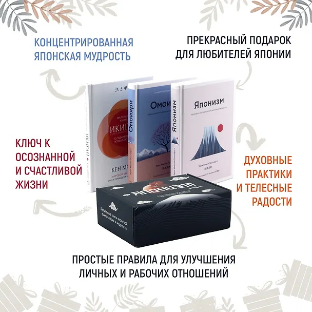 Книга Японизм: философия страны восходящего солнца (комплект) (Кен Моги, Эрин Ниими Лонгхёрст) — 2