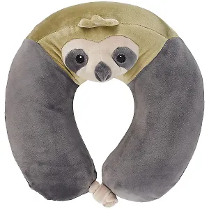 Подушка на шею «Ленивец», (30х30 см)