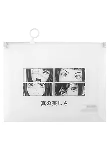 Папка на молнии Yoi, "Аниме. Лица", с расширением A5