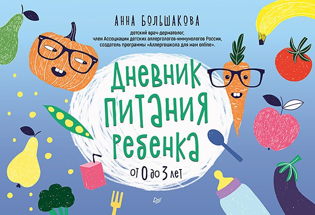 

Дневник питания ребенка. От 0 до 3 лет