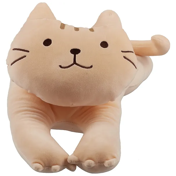 Мягкая игрушка Кот бежевый в полосочку на животе (60 см) 2640249 — 3