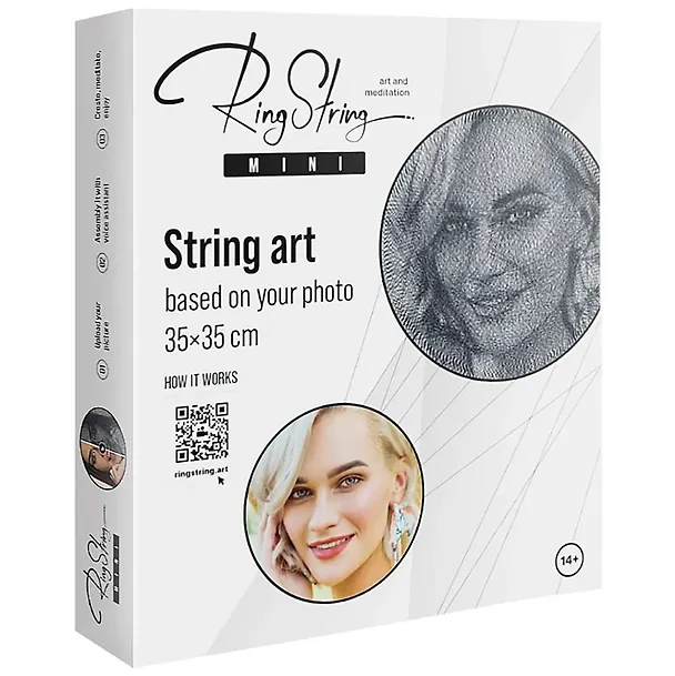 Картина нитями по любой фотографии "RingString Mini" 3029997 — 1