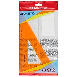 Угольник "Neon" 22см 60° оранж., подвес, ERICH KRAUSE