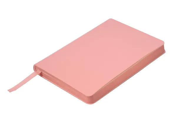 Ежедневник недатированный «Soft Touch» А6+, персиковый пух, 136 листов, экокожа, Listoff 3055704 — 2