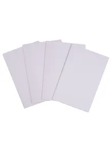 Набор заготовок для открытки Белый (SCB201318) (10х15) (текстур) (4 шт) (упаковка)