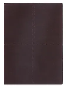 Ежедневник недат. А5+ 160л "Нубук" коричневый, кожзам, мягк.переплет, тонир.блок, блинт.тиснение, справ.мат-лы, 2 ляссе, инд.уп