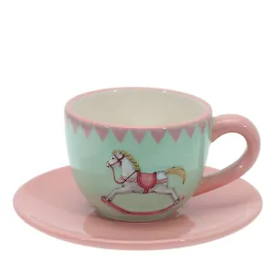 Набор чашка с блюдцем Лошадка (250мл) (825278)