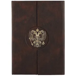 Ежедневник недатированный "Флоттер", А5, 160 листов, коричневый