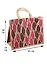 Сумка джутовая (PB-3009) (43х34х19) Листья красные — 2572636 — 1
