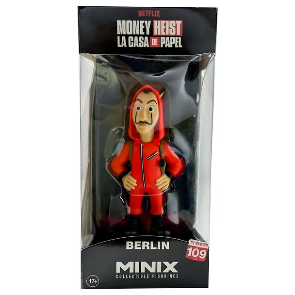 Коллекционная фигурка Бумажный дом Берлин в маске (12см) (Minix) (13845) 3118721 — 6