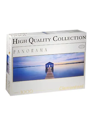 Пазл Clementoni Панорама 1000 эл. 98*33см. Дзен.Синее спокойствие 2516430