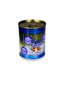 Растение в банке Новогодняя сосна