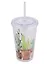 Стакан пластиковый с трубочкой Кактусы (500 мл) (12-06646-41245) — 2646163 — 3