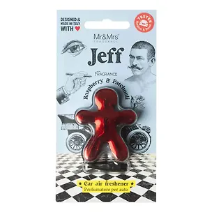 Ароматизатор для автомобиля Человечек Малина и Пачули (красный хром) Joy Fragrances (5х4) 2959125