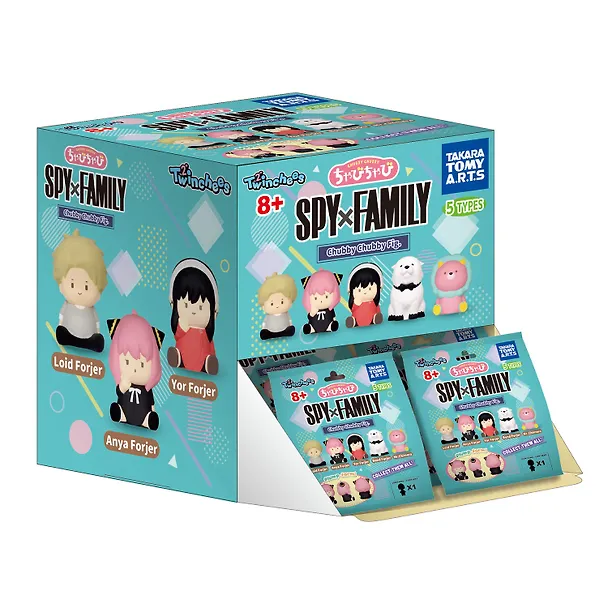 Фигурка коллекционная Twinchees Семья шпиона SPY X FAMILY Chubby Chubby в ассортименте (5см) (69030) 3124378 — 4