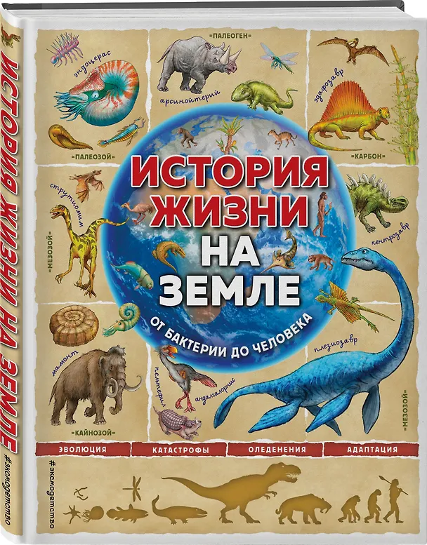Книга История жизни на Земле. От бактерии до человека (Фелиция Ло) — 5