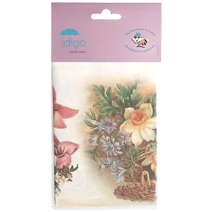 IDIGO декупажная карта 32*45 Цветочные композиции в корзинах d128