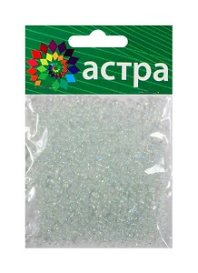 Набор д/творчества АСТРА Бисер 11/0 20гр 161 белый