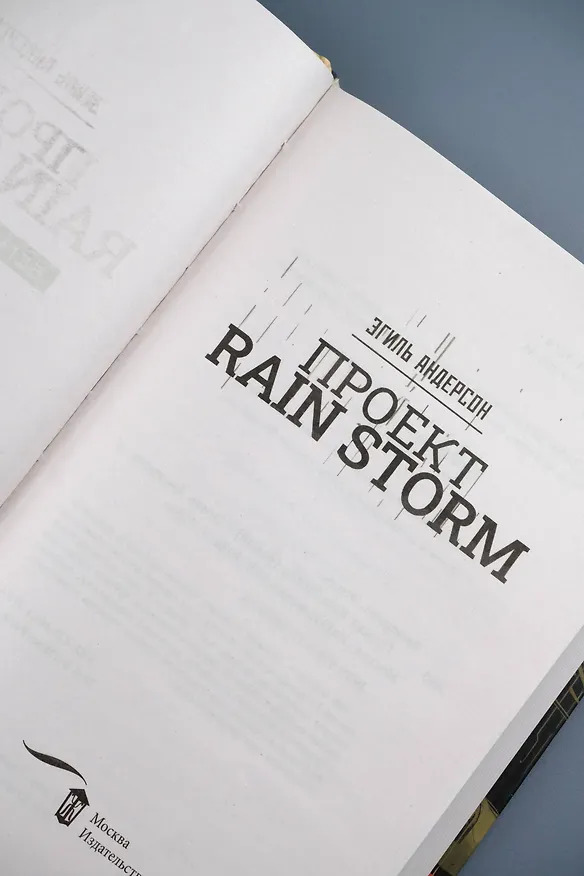 Книга Проект Rain Storm (Эгиль Андерсон) — 12