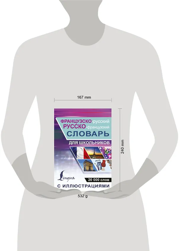 Книга Французско-русский русско-французский словарь с иллюстрациями для школьников () — 4