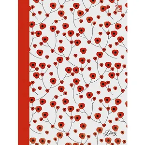 Ежедневник, Эксмо А6+(120*165) 128л. н/датир. Орнамент. Цветение твердая обложка