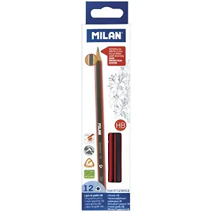 Карандаш Milan, чернографитный HB 239054