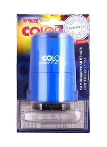Печать 1.5 круг D40мм, самонаборная, COLOP