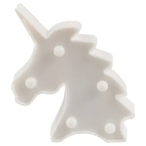 Светильник LED Единорог (пластик) 15,5х11см (12-06630-Y014)