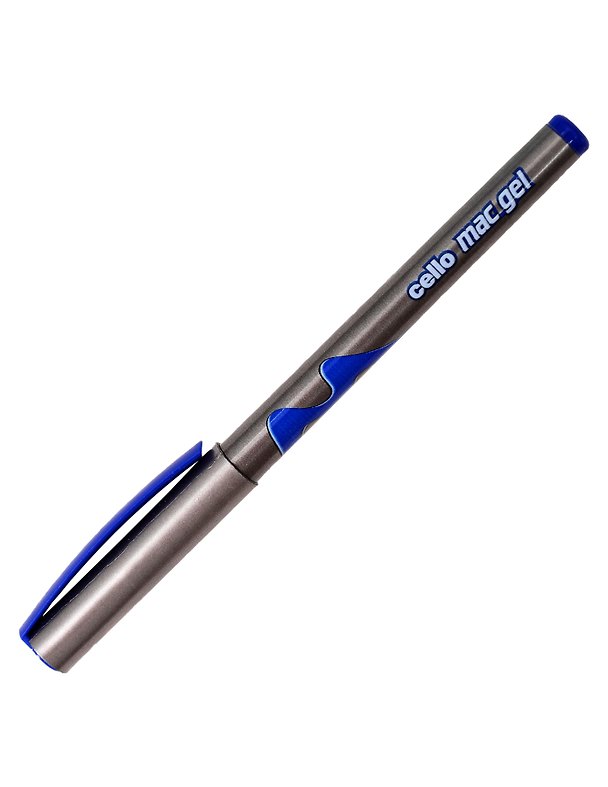 Гелевая ручка синяя 0,5 мм, MAC Gel, Cello 210758 — 1
