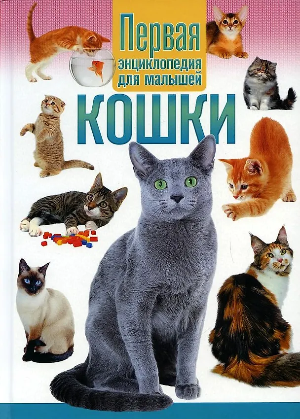 Книга Кошки. Первая энциклопедия для малышей (Юлия Феданова) — 1