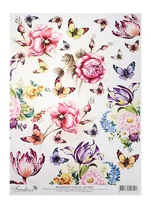 Декупажная карта Летняя пора А4 (DK3005) (упаковка)