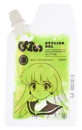 Глиттер-гель `GIS` для волос, лица и тела Yellow 30 мл (229208) 3030577
