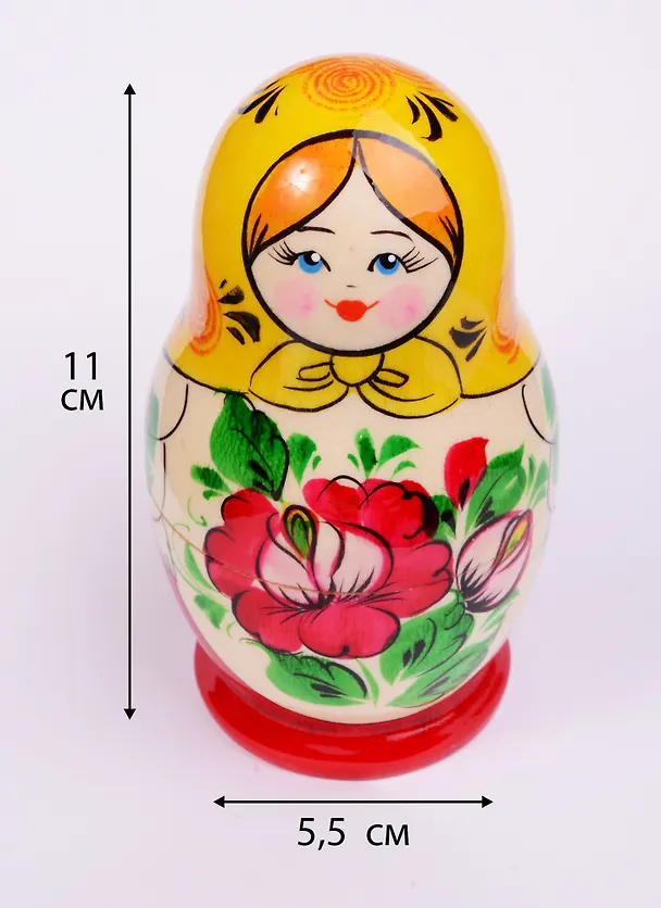 Матрешка Узор (6 предм.) (С-7 (406)) 2592465 — 2