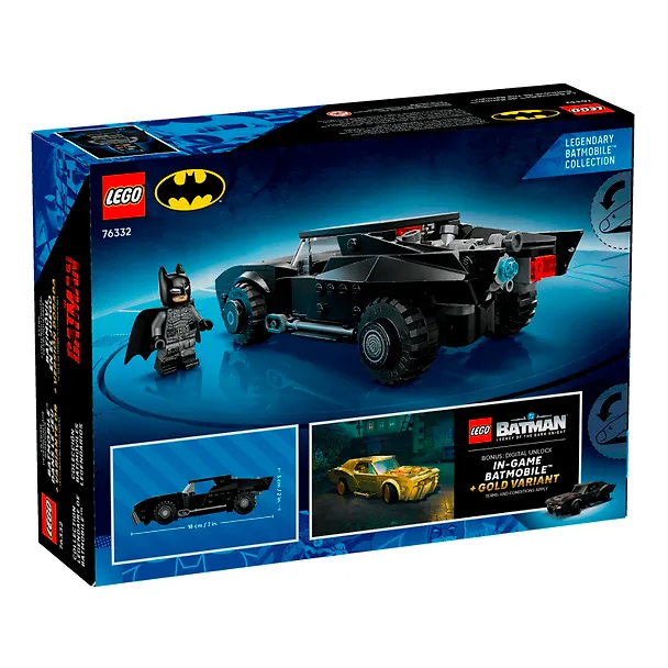 76332 Конструктор детский LEGO DC Бэтмен: Бэтмобиль, 330 деталей, возраст 9+ 3169389 — 3