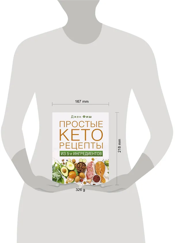 Книга Простые кеторецепты из пяти ингредиентов (Джен Фиш) — 4