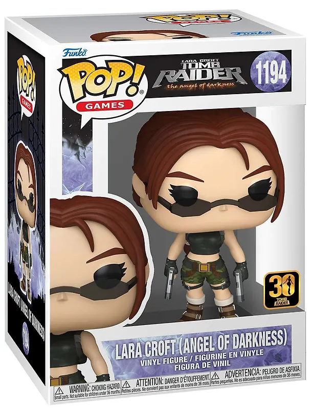Коллекционная фигурка Funko POP! Games Tomb Raider Lara Croft (Angel of Darkness) (1194) (Fun90840) 3161655 — 2