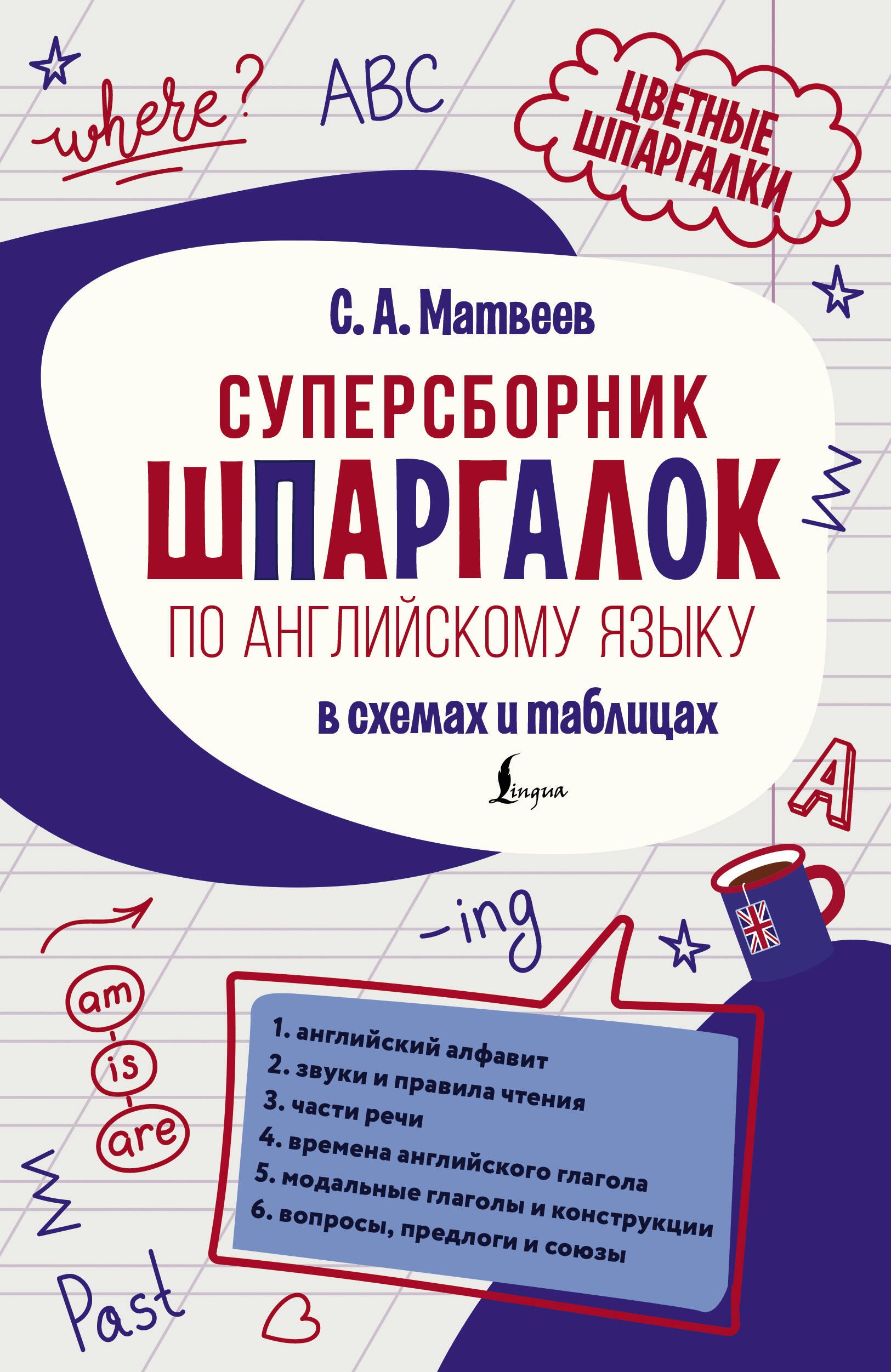 Сергей Александрович Матвеев Суперсборник шпаргалок по английскому языку