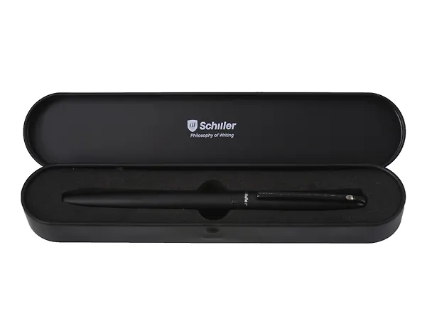 Ручка подарочная шариковая синяя, Light, Schiller 3117034 — 4