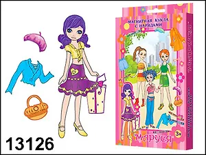 Магнитная кукла Маруся (13126) (коробка)