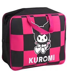 Папка-сумка "Kuromi", клетка, А4