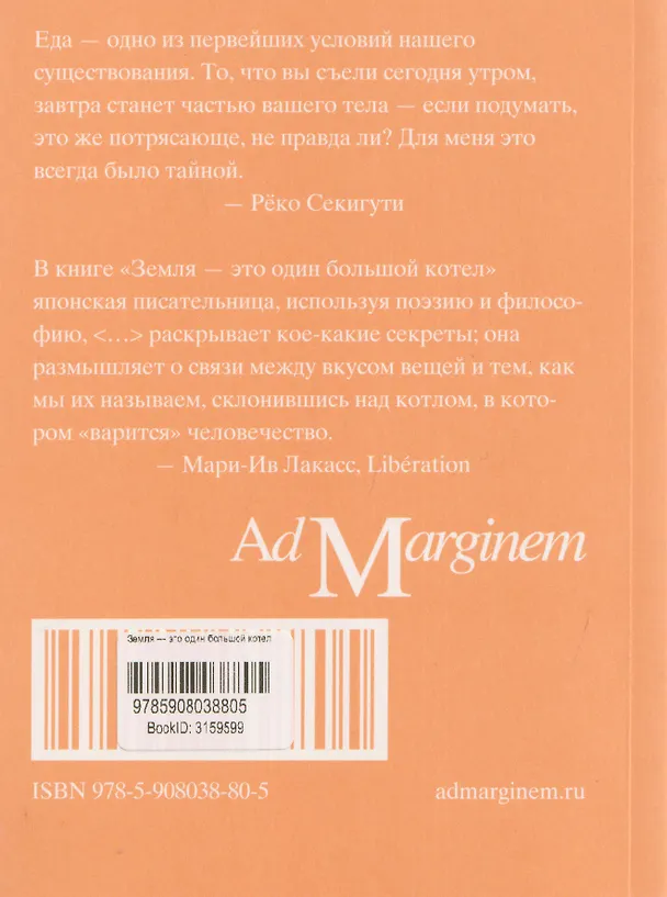 Книга Земля — это один большой котел (Реко Секигути) — 2