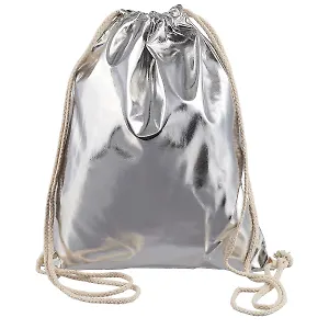 Мешок для сменной обуви «Серый металлик», 30 х 42 см