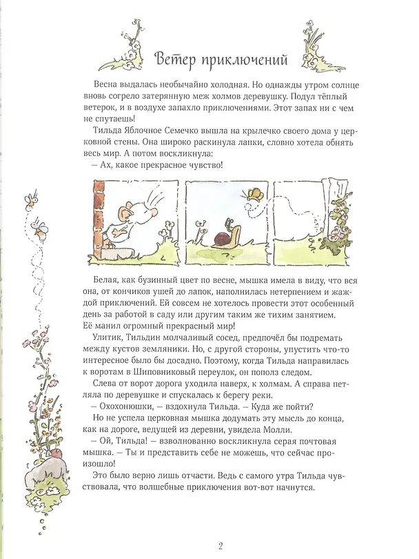 Книга Тильда Яблочное Семечко. Ветер приключений (Андреас Х. Шмахтл) — 5