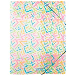 Папка на резинках «Lines», А4, Erich Krause