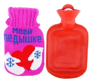 Грелка водяная в вязаном чехле Моей ледышке резина 500 мл 686657 (Сима-ленд)