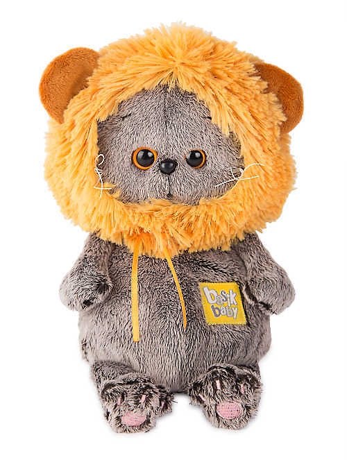 Игрушка мягкая Budi Basa, Басик BABY в шапке-лев 20см 2534670 — 1