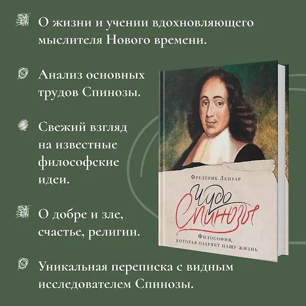 Книга Чудо Спинозы. Философия, которая озаряет нашу жизнь (Фредерик Ленуар) — 6