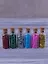 Набор Глиттер в стеклянных бутылках с пробками (ГЛ) (11098500) (12шт) круглые блестки и полоски — 3093868 — 2