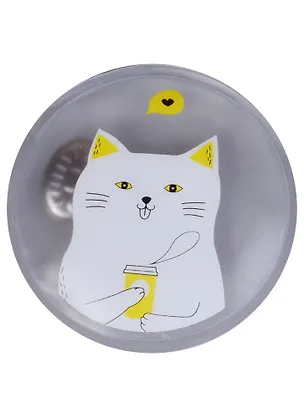 Грелка для рук Коты (8см) (ПВХ бокс) 2619413